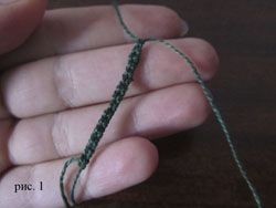 Плетение элемента «кольцо»