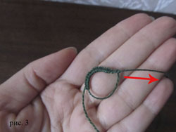 Плетение элемента «кольцо» Плетение элемента «кольцо»