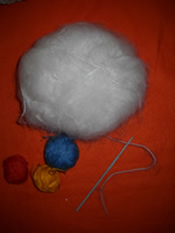 снеговик мастер класс