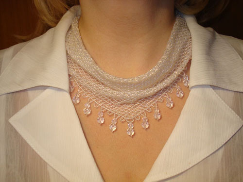 Колье " Косынка". 