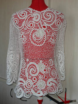 вязаный жакет