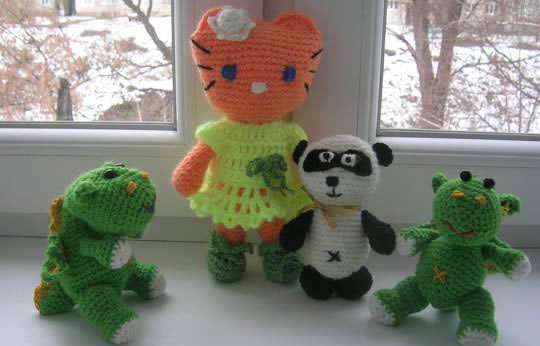 мягкие игрушки - ручная работа