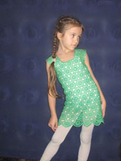 майка зеленая