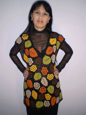 заказать вязаный жилет