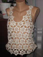 заказать вязаную маечку