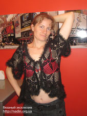 Вязаное болеро