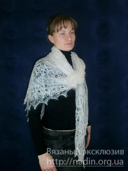 пуховый платок