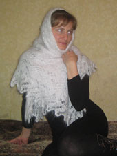 пуховый платок