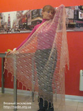 платок паутинка