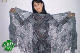 вязаная косынка