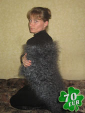 пуховая шаль